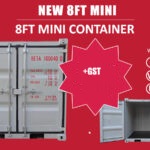 8ft mini container for sale in Canada